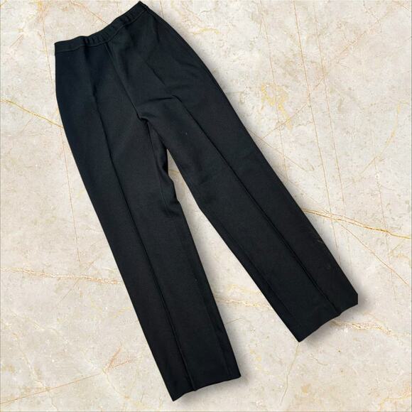 Levis Vintage 80s Womens Pants Size 10 High Waist Black Trousers Retro Style V08 - Picture 1 of 5